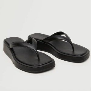 Mango Platform Sandals
